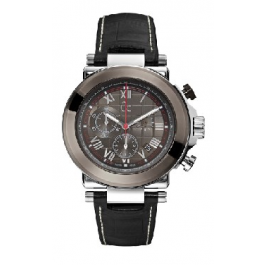 Horlogeband Guess X90004G5S / BRC-I37002G1 / BRC-X44007G1 Leder Zwart 13mm