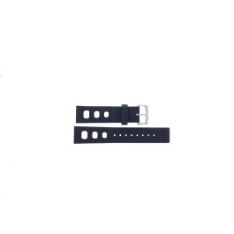 Horlogeband Zodiac ZO2242 / With Bumps Rubber Blauw 22mm