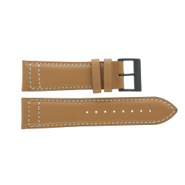 Horlogeband Nautica A14633G Leder Cognac 24mm