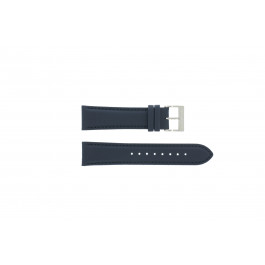 Horlogeband Nautica A14669G / A18644G Rubber Blauw 22mm