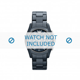 Horlogeband Armani AR1469 Keramiek Blauw 23mm