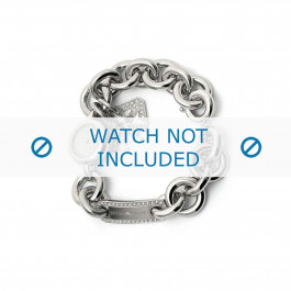 Armani horlogeband AR-5715 Staal Zilver 10mm 