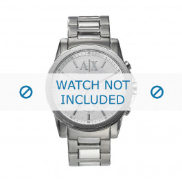 Horlogeband Armani AX2058 Staal 22mm