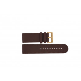 Prisma horlogeband DBR27 Leder Bruin 27mm + bruin stiksel