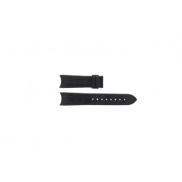 Breil horlogeband BW0048 Leder Zwart 21mm 