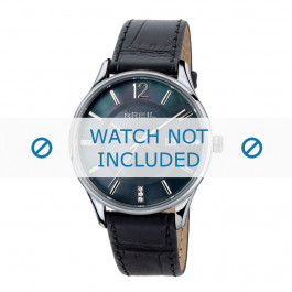 Horlogeband Breil TW1564 Leder Zwart 16mm