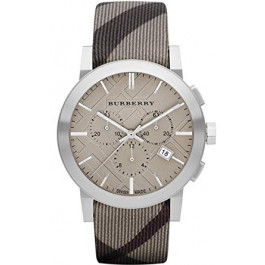 Horlogeband Burberry BU9358 / 7177852 Leder Multicolor 22mm