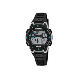 Horlogeband Calypso K5853/4 Rubber Zwart 12mm