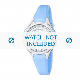 Calypso horlogeband K5575-3 Rubber Lichtblauw