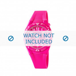 Calypso horlogeband K6064-5 Rubber Roze