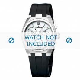 Horlogeband Candino C7509-1 Rubber Zwart 21mm