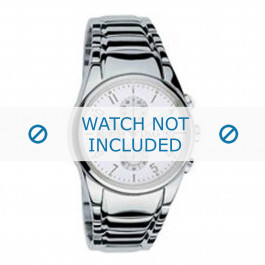 Dolce & Gabbana horlogeband 3719770110 Staal Zilver