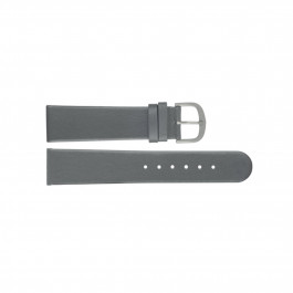 Horlogeband Danish Design ADDGR20 Leder Grijs 20mm