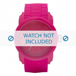Diesel horlogeband DZ1439 Silicoon Roze 24mm