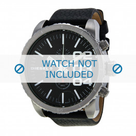Horlogeband Diesel DZ4208 / DZ7360 Leder Zwart 26mm