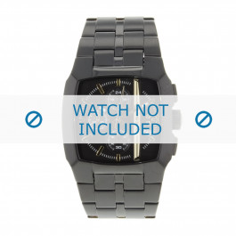 Diesel horlogeband DZ4259 Staal Zwart 31mm
