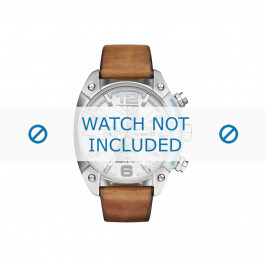 Horlogeband Diesel DZ4380 Leder Bruin 24mm