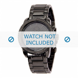 Diesel horlogeband DZ5339 Staal Grijs 22mm
