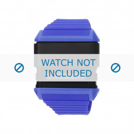 Diesel horlogeband DZ7199 Silicoon Paars 30mm