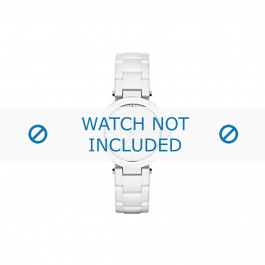 DKNY horlogeband NY2291 Keramiek Wit