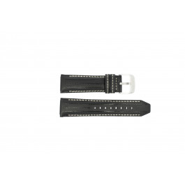 Horlogeband Festina F16489-1 / F16488 Leder Zwart 25mm