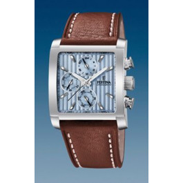 Horlogeband Festina F20424-1 Leder Bruin