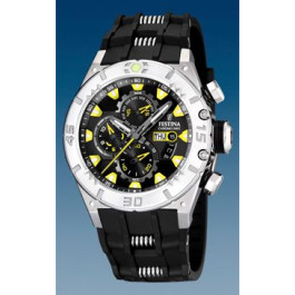 Horlogeband Festina F16528 Rubber Zwart