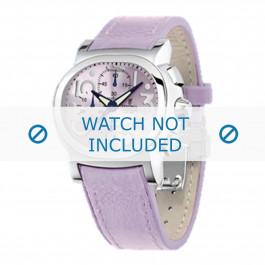 Festina horlogeband F16125.8 Leder Paars 23mm