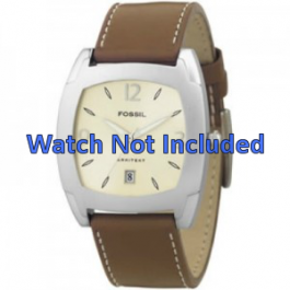 Horlogeband Fossil FS2969 Leder Cognac 22mm
