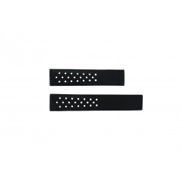 Horlogeband Tag Heuer FC6182 / CV2111-0 TK4782 Leder Zwart 19mm