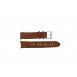 Hugo Boss horlogeband HB-188-1-14-2672 / HB1513118 Leder Cognac 22mm + bruin stiksel