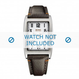 Horlogeband Hugo Boss HO1512135 / HO1512136 / 659302068 / HB-33-1-14-2056 Leder Bruin 23mm