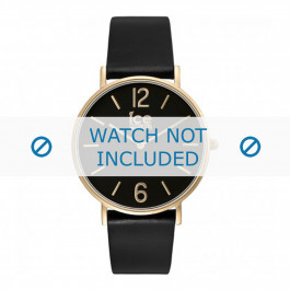 Ice Watch horlogeband CT.BGD.36.L.16 Leder Zwart 18mm