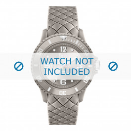 Ice Watch horlogeband 007272-5 Silicoon Grijs 20mm
