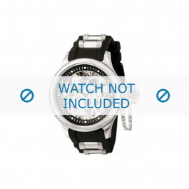 Horlogeband Invicta 1088-01 Rubber Zwart