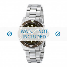 Horlogeband Invicta 17056 / 4857 Pro Diver / 8926 / 17055.01 / 17055 / 9307 / 9308 Staal 20mm