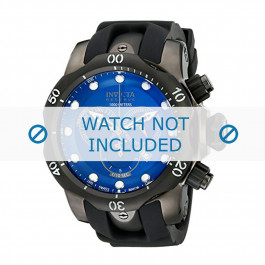 Horlogeband Invicta F0003 Reserve Collection Venom Rubber Zwart 26mm