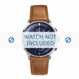 Horlogeband Junghans 027/4526.00 Leder Cognac 21mm