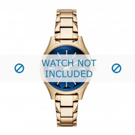 Horlogeband Karl Lagerfeld KL1628 Staal Doublé 16mm