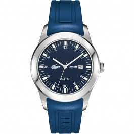 Lacoste horlogeband 2010672 / LC-11-1-14-2396 Rubber Blauw 22mm