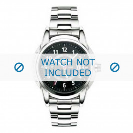 Lacoste horlogeband LC-08-1-14-0018 / 2010311 Staal Zilver