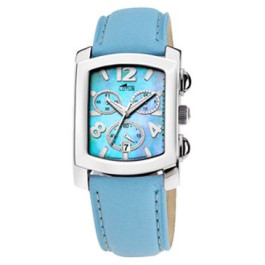 Horlogeband Lotus 15276/A Leder Blauw