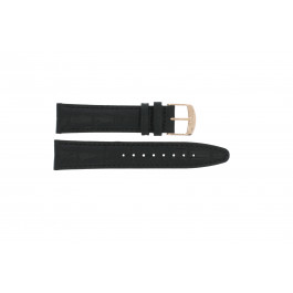 Horlogeband Lotus 9993-3 / 18217-3 Leder Zwart 21mm