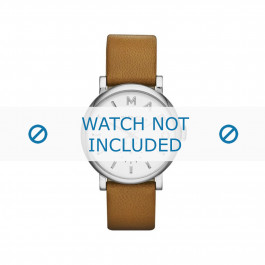 Horlogeband Marc by Marc Jacobs MBM1265 / MBM3242 Leder Cognac 18mm