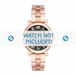Michael Kors horlogeband MK3585 Staal Rosé 18mm