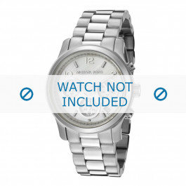 Michael Kors horlogeband MK5304 Roestvrij staal (RVS) Zilver 20mm