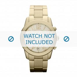 Michael Kors horlogeband MK5726 Staal Goud 22mm