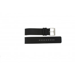 Horlogeband Michael Kors MK8040 / MK8055 Rubber Zwart 22mm