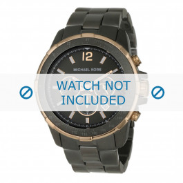 Horlogeband Michael Kors MK8173 Staal Antracietgrijs