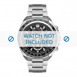 Horlogeband Seiko V195-0AB0 / SSC485P1 / M0FP418J0 Staal 22mm